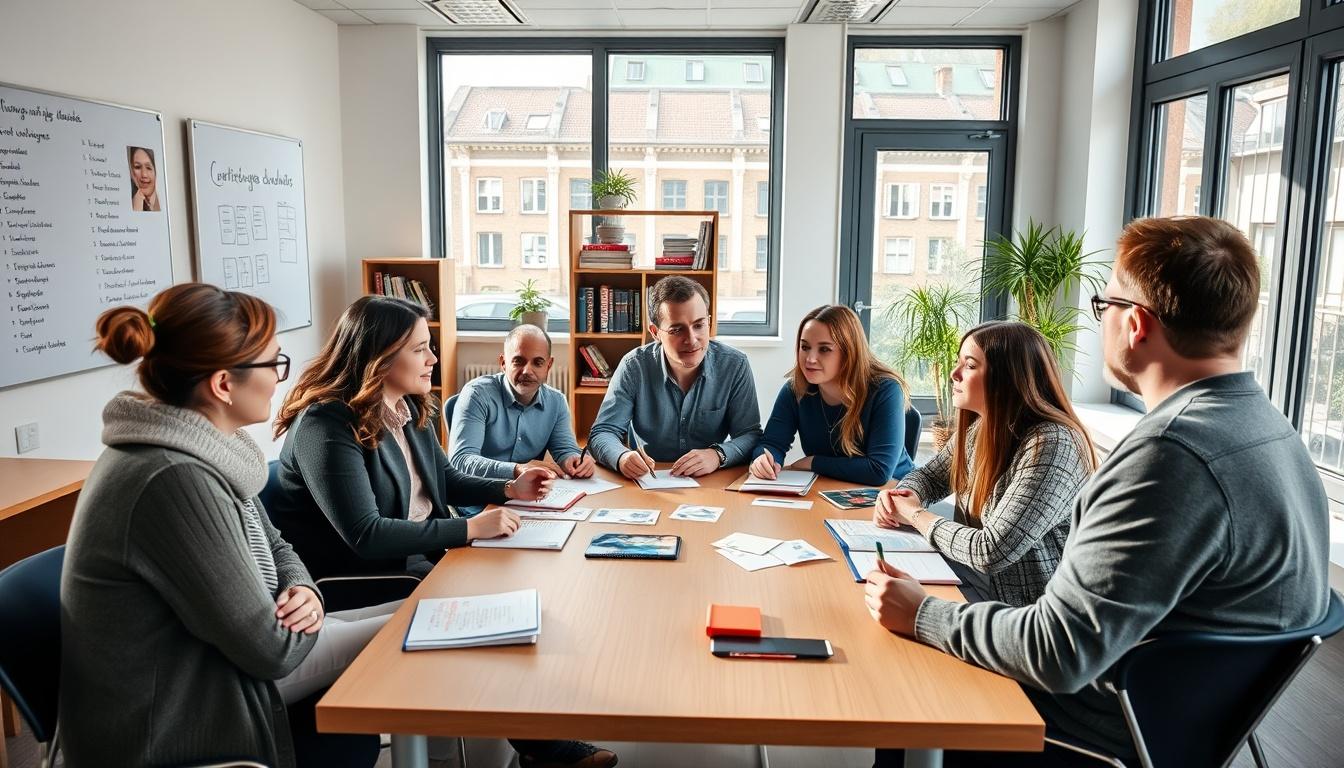 Learn in a small group